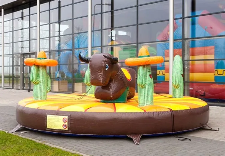taureau gonflable