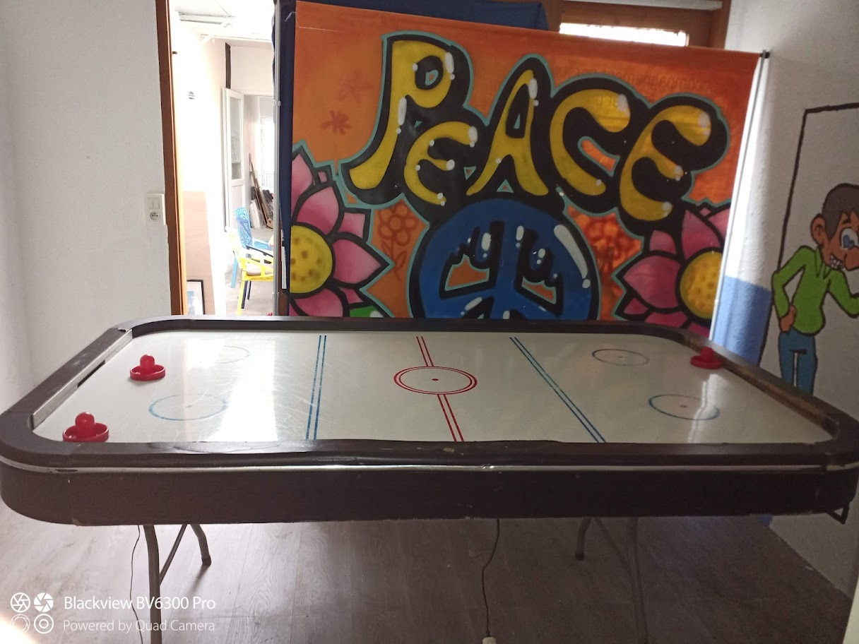 Location air Hockey